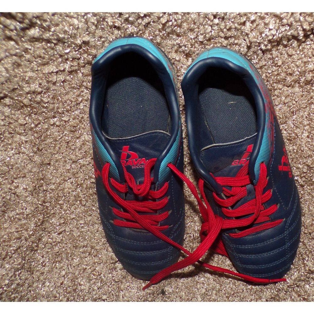 Brava kids soccer cleats size 3D